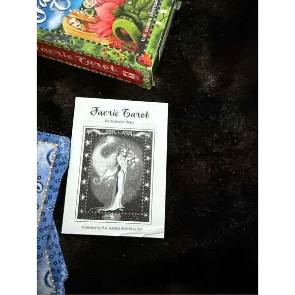 Faerie Tarot Cards Deck Natalie Hertz Esoteric Telling Us Games Systems - Picture 9 of 11